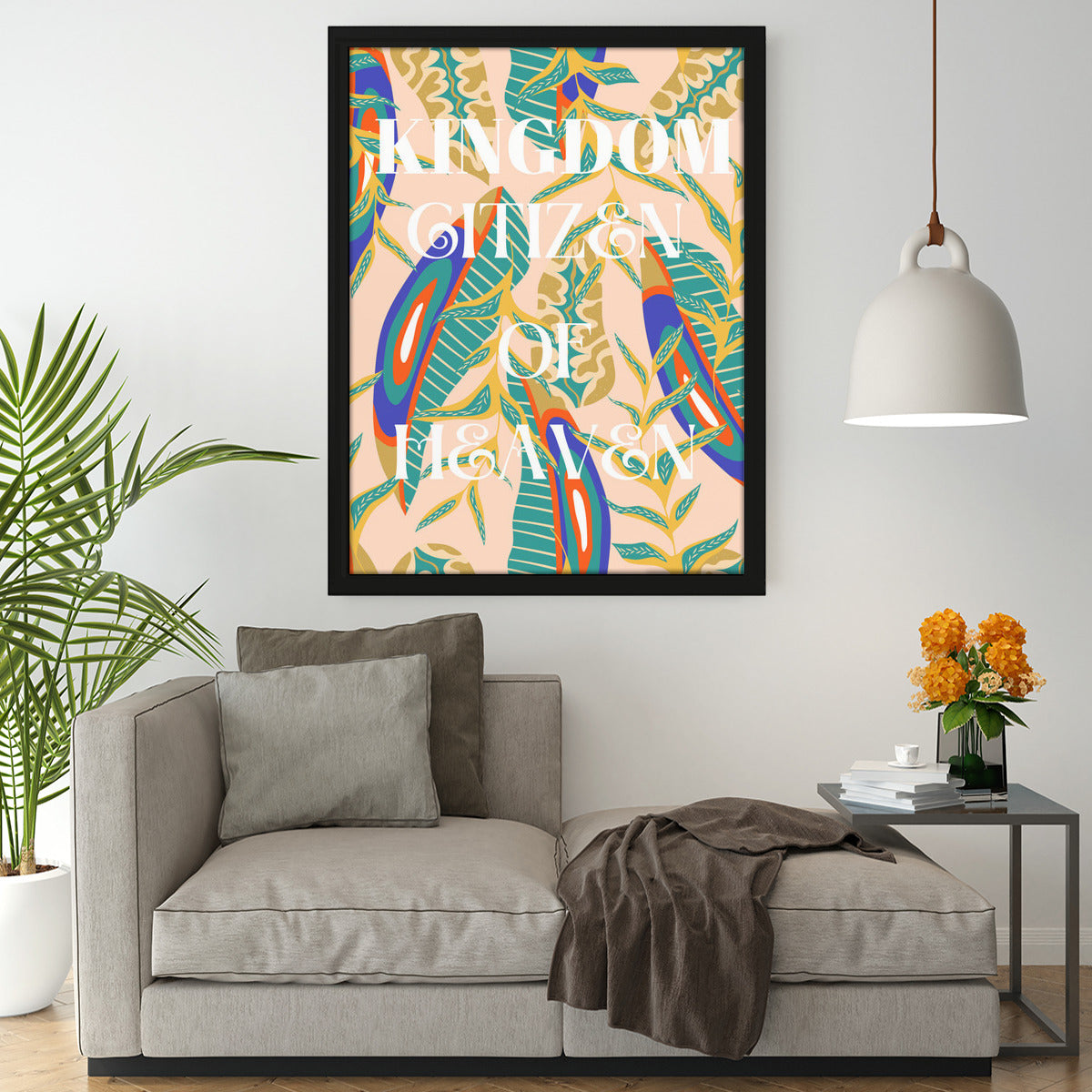 Portrait Framed Poster Kingdom Citizen