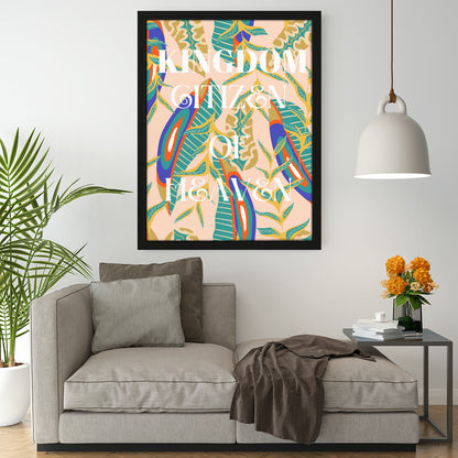 Portrait Framed Poster Kingdom Citizen