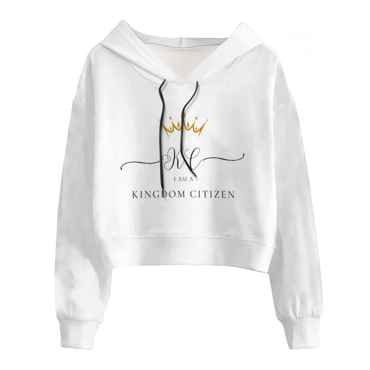  Lady's Cropped Hoodie